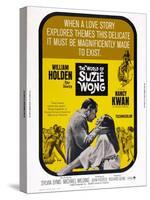 The World of Suzie Wong, from Left: William Holden, Nancy Kwan, 1960-null-Stretched Canvas