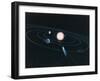 The World of the Inner Solar System-Digital Vision.-Framed Photographic Print