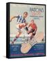 The World's Best', Poster Advertising Paton's Cup Tie Boot Laces-null-Framed Stretched Canvas