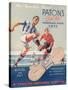 The World's Best', Poster Advertising Paton's Cup Tie Boot Laces-null-Stretched Canvas