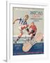 The World's Best', Poster Advertising Paton's Cup Tie Boot Laces-null-Framed Giclee Print