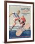 The World's Best', Poster Advertising Paton's Cup Tie Boot Laces-null-Framed Giclee Print