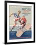 The World's Best', Poster Advertising Paton's Cup Tie Boot Laces-null-Framed Giclee Print