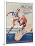 The World's Best', Poster Advertising Paton's Cup Tie Boot Laces-null-Framed Giclee Print