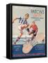 The World's Best', Poster Advertising Paton's Cup Tie Boot Laces-null-Framed Stretched Canvas