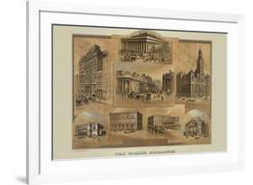 The World's Exchanges-null-Framed Art Print