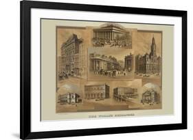 The World's Exchanges-null-Framed Art Print