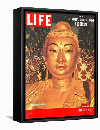 The World's Great Religions: Buddhism, March 7, 1955-Howard Sochurek-Framed Stretched Canvas