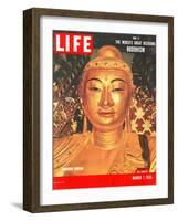 The World's Great Religions: Buddhism, March 7, 1955-Howard Sochurek-Framed Photographic Print