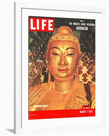 The World's Great Religions: Buddhism, March 7, 1955-Howard Sochurek-Framed Photographic Print