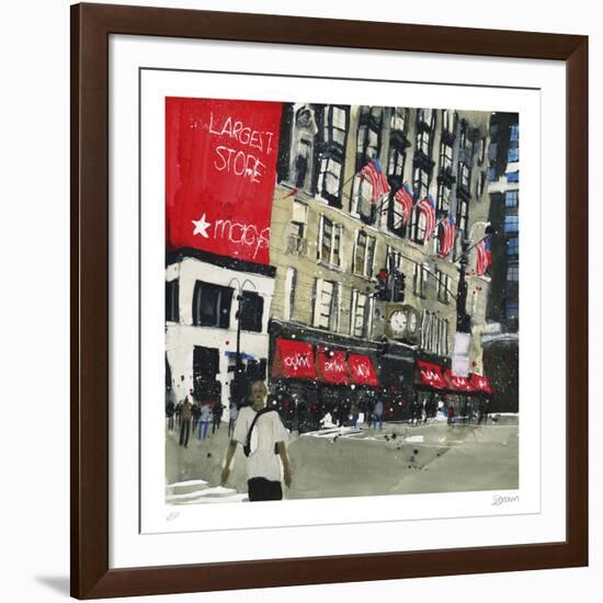 The World's Largest Store, New York-Susan Brown-Framed Collectable Print