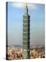 The World's Tallest Building the Taipei 101-null-Stretched Canvas