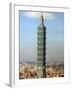 The World's Tallest Building the Taipei 101-null-Framed Premium Photographic Print