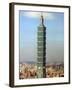 The World's Tallest Building the Taipei 101-null-Framed Premium Photographic Print
