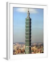 The World's Tallest Building the Taipei 101-null-Framed Photographic Print