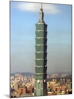 The World's Tallest Building the Taipei 101-null-Mounted Photographic Print