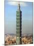 The World's Tallest Building the Taipei 101-null-Mounted Photographic Print