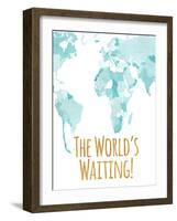 The World's Waiting-null-Framed Art Print