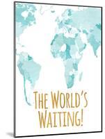 The World's Waiting-null-Mounted Art Print