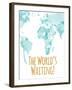 The World's Waiting-null-Framed Art Print