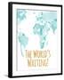 The World's Waiting-null-Framed Art Print