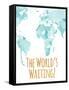 The World's Waiting-null-Framed Stretched Canvas