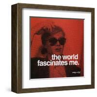 The World-null-Framed Art Print