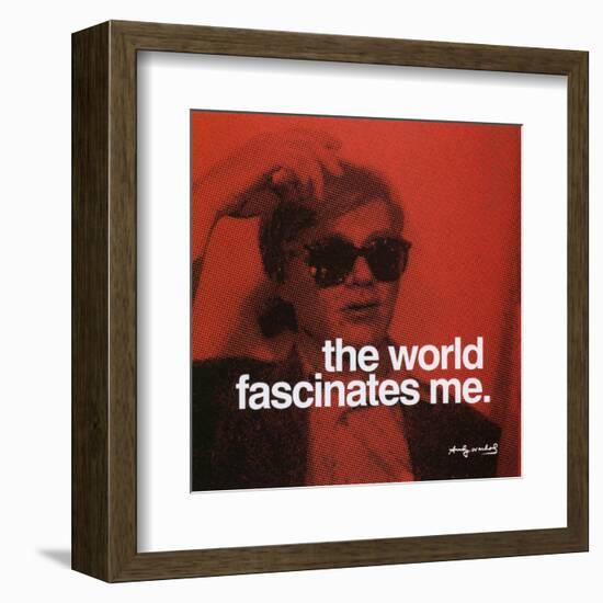 The World-null-Framed Art Print