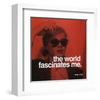 The World-null-Framed Art Print