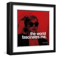 The World-null-Framed Giclee Print