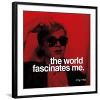 The World-null-Framed Giclee Print