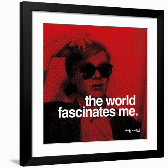 The World-null-Framed Giclee Print