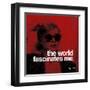 The World-null-Framed Art Print