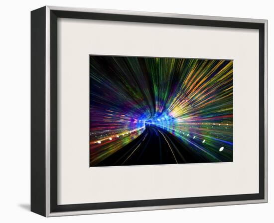 The Wormhole-Trey Ratcliff-Framed Photographic Print