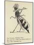 The Worrying Whizzing Wasp-Edward Lear-Mounted Giclee Print
