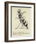 The Worrying Whizzing Wasp-Edward Lear-Framed Giclee Print