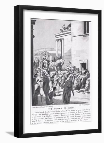 The Worship of Cybele-George Soper-Framed Giclee Print