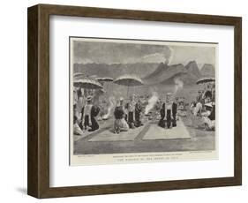 The Worship of the Bromo in Java-Joseph Nash-Framed Giclee Print