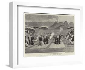 The Worship of the Bromo in Java-Joseph Nash-Framed Giclee Print