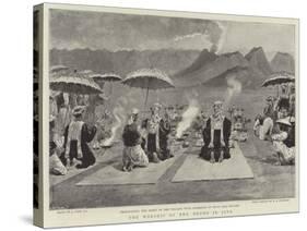 The Worship of the Bromo in Java-Joseph Nash-Stretched Canvas