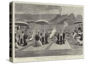 The Worship of the Bromo in Java-Joseph Nash-Stretched Canvas