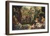 The Worship of the Golden Calf, C.1560-Jacopo Robusti Tintoretto-Framed Giclee Print