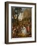 The Worship of the Golden Calf, c.1672-1675-Jan Havicksz Steen-Framed Giclee Print