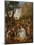 The Worship of the Golden Calf, c.1672-1675-Jan Havicksz Steen-Mounted Giclee Print