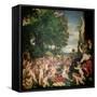 The Worship of Venus, 1519-Titian (Tiziano Vecelli)-Framed Stretched Canvas