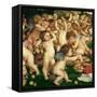 The Worship of Venus, 1519-Titian (Tiziano Vecelli)-Framed Stretched Canvas