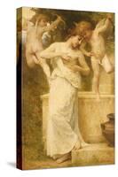 The Wound of Love, 1897-William Adolphe Bouguereau-Stretched Canvas