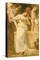 The Wound of Love, 1897-William Adolphe Bouguereau-Stretched Canvas