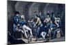 The Wounded Being Treated Below Deck During the Battle of the Nile in 1798-null-Mounted Giclee Print