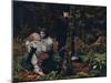 'The Wounded Cavalier', 1855, (1912)-William Shakespeare Burton-Mounted Giclee Print